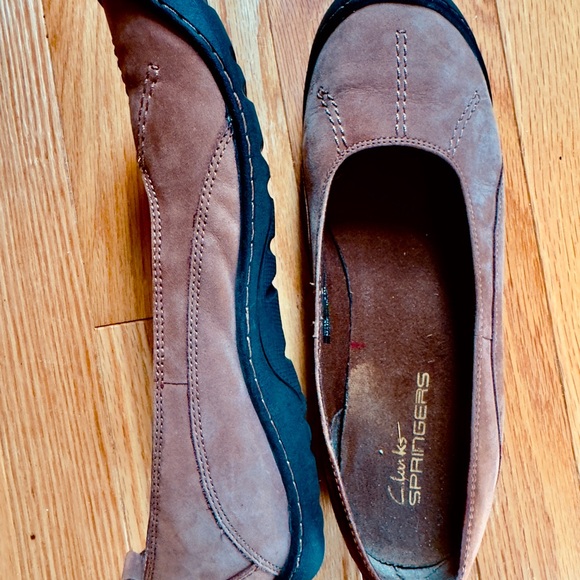 Clark’s Suede Springers, flats, size 8.5 M - Picture 3 of 5